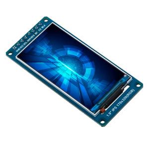 IPS TFT дисплей 1.9" (170×320px) с SPI на микросхеме ST7789