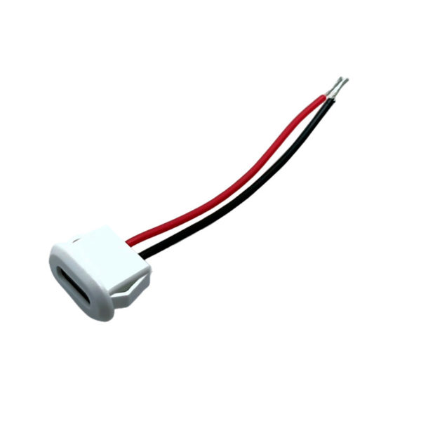 USB Type-C разъем монтажный (2 контакта, до 3А)