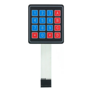 Мембранная клавиатура 4×4 – Matrix Keypad Switch