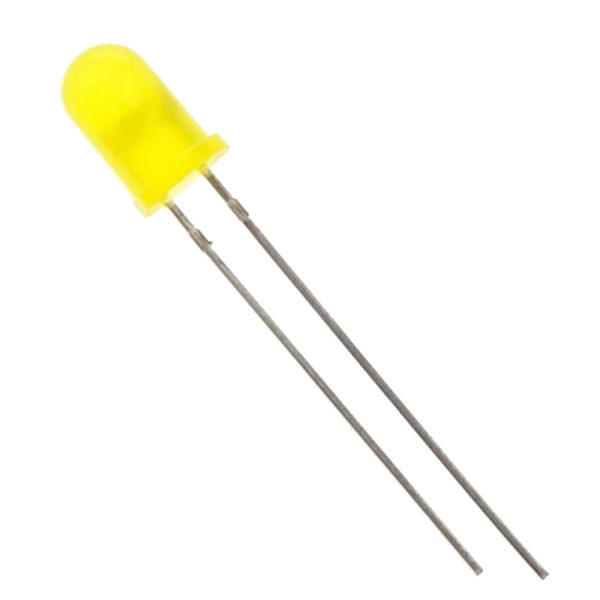 Желтый светодиод (5мм)
