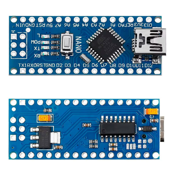 Arduino NANO V3 Mini-USB (ATmega 328P / CH340G)