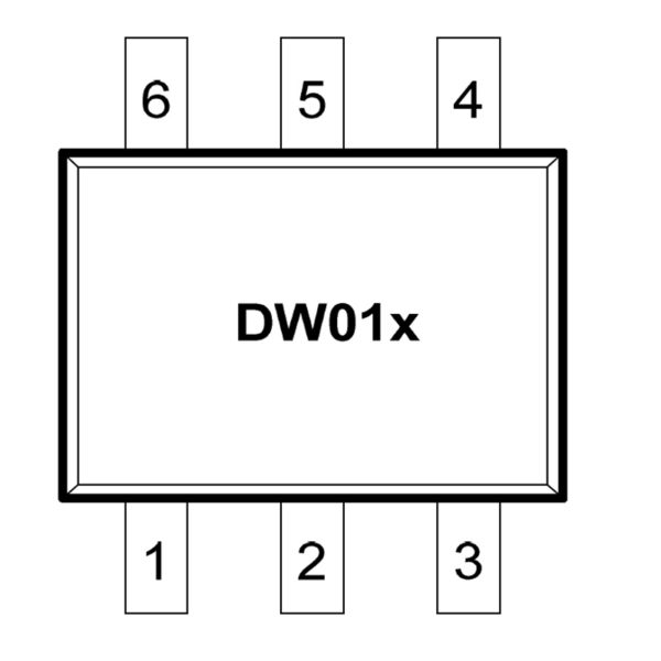 Микросхема защиты DW01