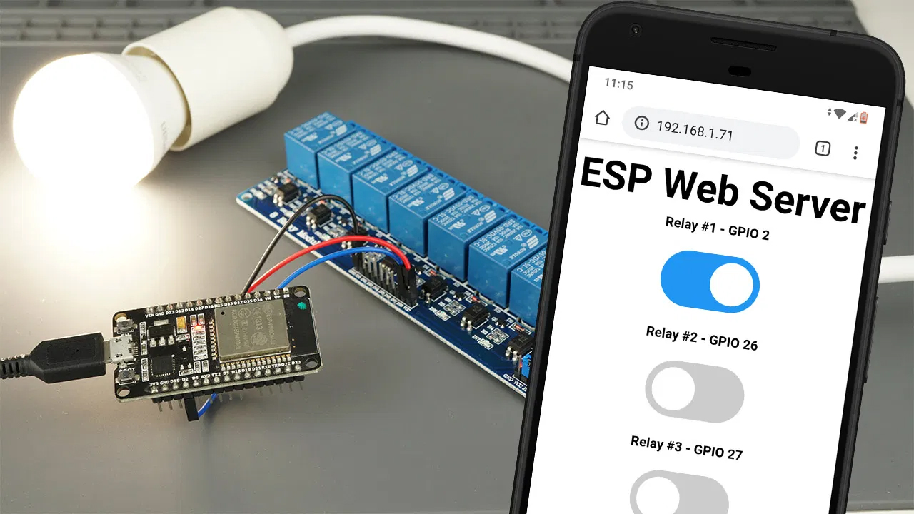 Веб-сервер ESP32