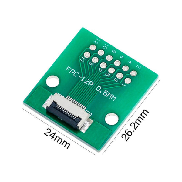 FPC / FFC на DIP 2.54мм - адаптер переходник для шлейфов