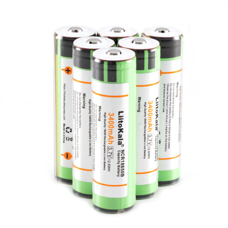 Liitokala 18650 NCR18650B 3400 mAh - купить в Москве с доставкой по ...