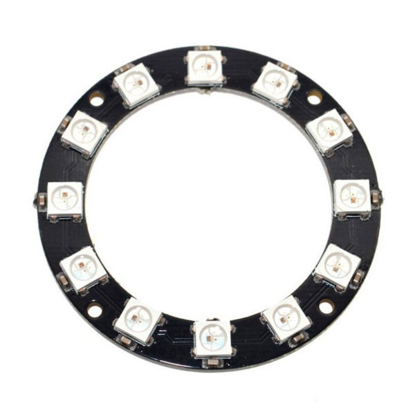 NeoPixel 12 - кольцо из светодиодов WS2812B