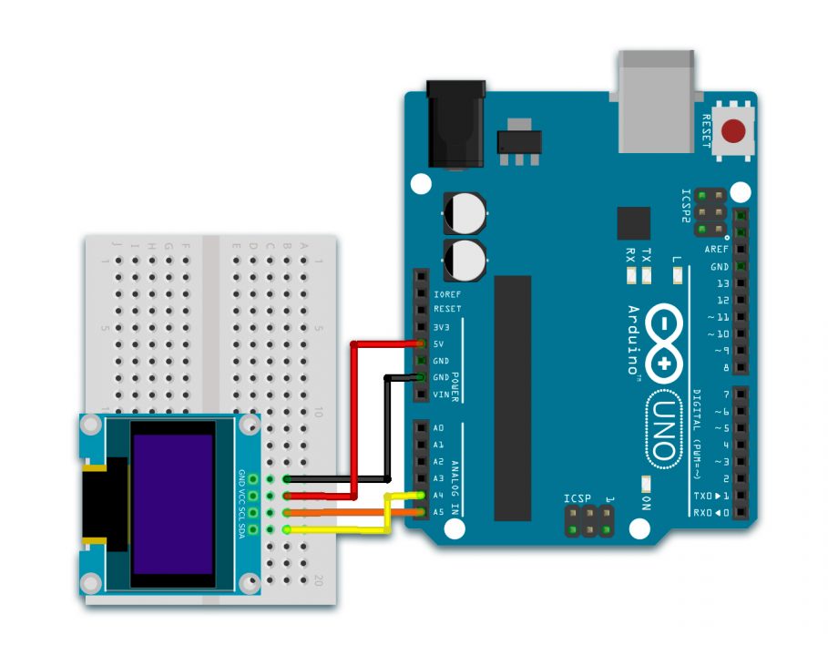 Как подключить дисплей 2004а к arduino