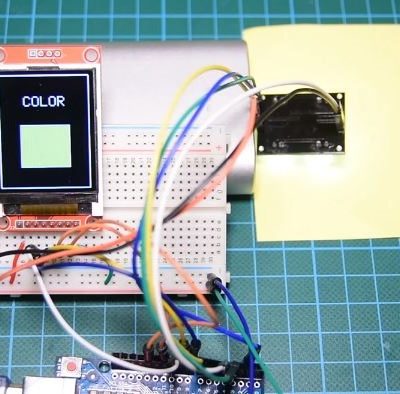 TCS230 - подключение датчика цвета к Arduino