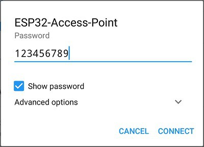 Как настроить точку доступа на ESP32 для веб-сервера
