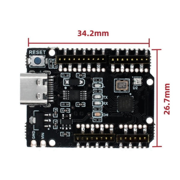 Arduino Uno Mini (ATmega328P / CH340 / USB Type-C)