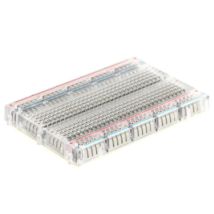 Прозрачная макетная плата на 400 точек для Arduino - Купить в Москве с ...