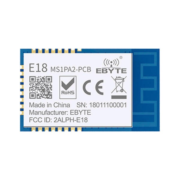 CC2530 E18-MS1PA2-PCB — Модуль трансивера Zigbee (2.4ГГц)