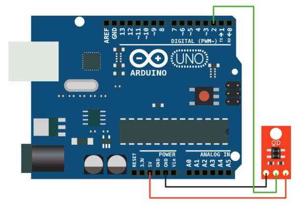 Датчик скорости arduino