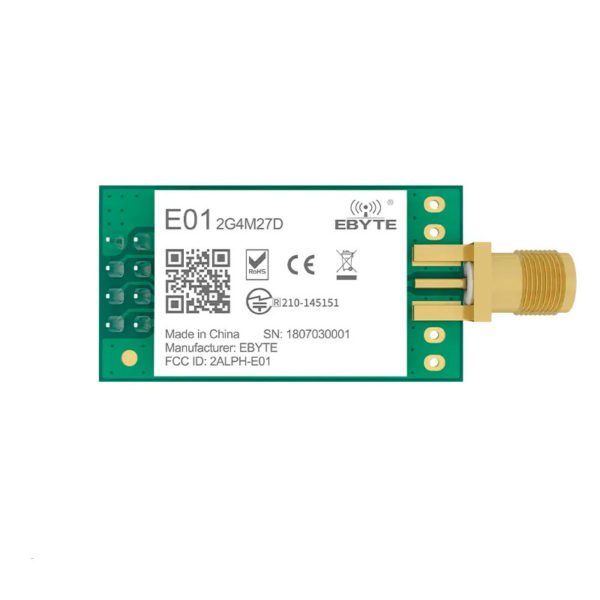E01-2G4M27D — Модуль беспроводной связи на nRF24L01