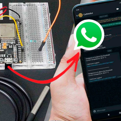 ESP32 — Как отправлять уведомления в WhatsApp?