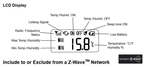 Датчик Everspring Temperature and Humidity Sensor