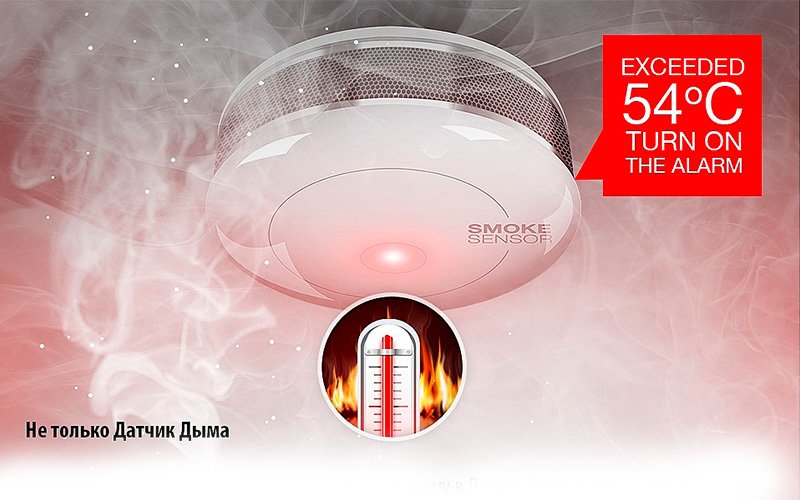 Fibaro Smoke Sensor - датчик дыма