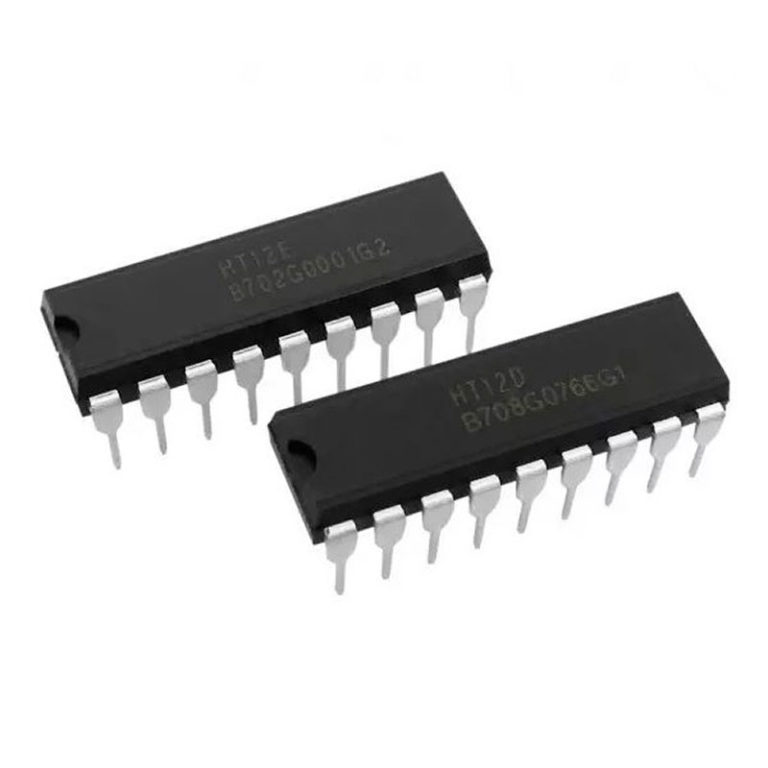 HT12E + HT12D купить в Москве кодер + декодер дистанционного управления ...