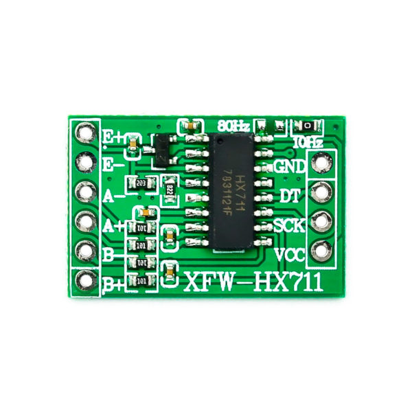 HX711 - модуль 24-битного АЦП/ЦАП для тензодатчиков