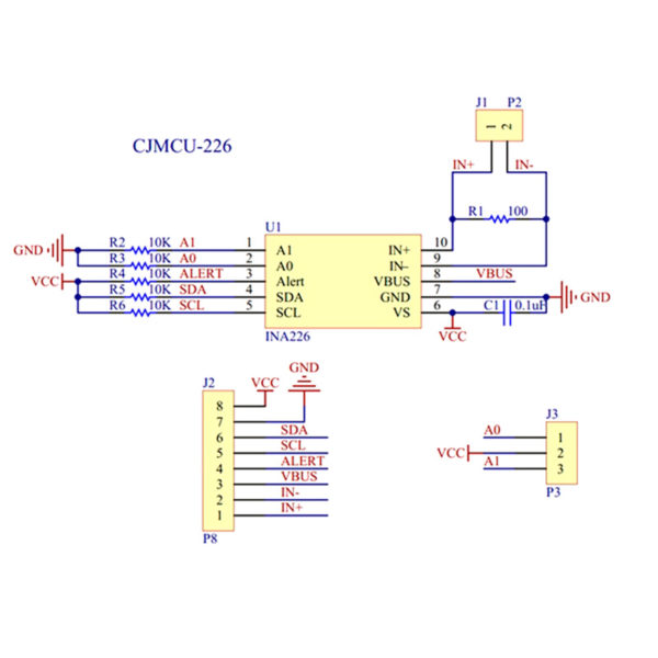 INA226 - модуль измерения тока, напряжения и мощности