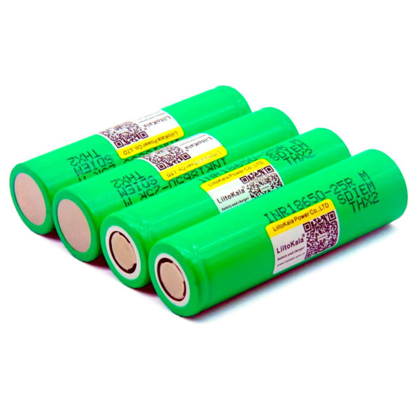 LiitoKala INR18650 25R 2500mAh / 30A (Высокотоковый)