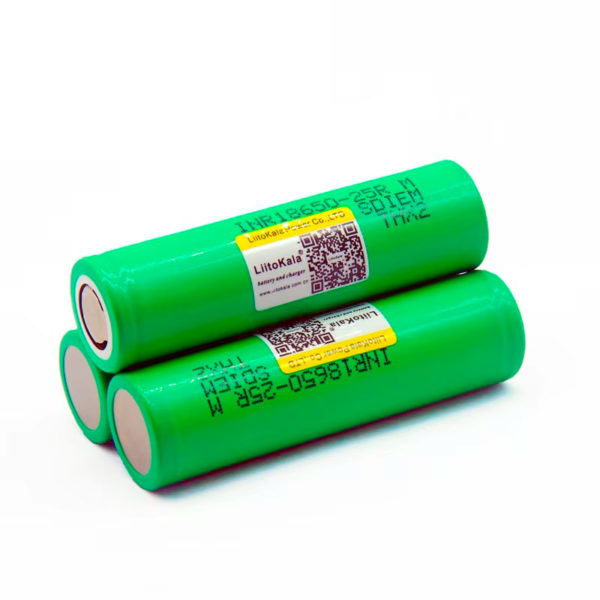 LiitoKala INR18650 25R 2500mAh / 30A (Высокотоковый)