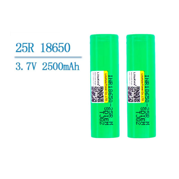 LiitoKala INR18650 25R 2500mAh / 30A (Высокотоковый)