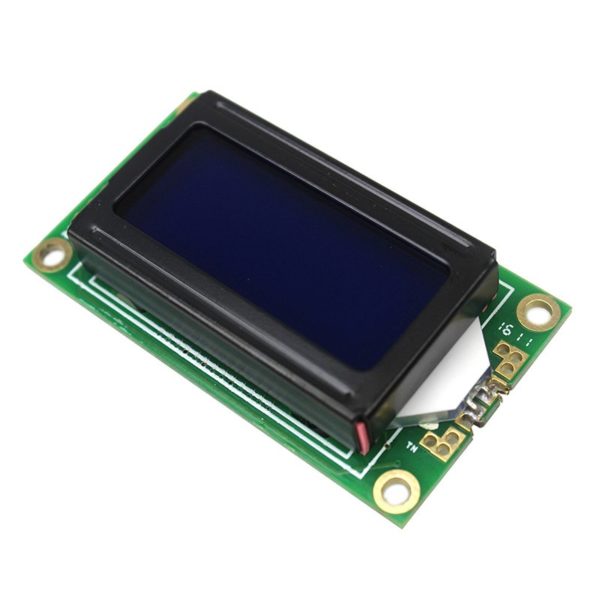 Символьный ЖК дисплей LCD802 8x2 (голубая подсветка)