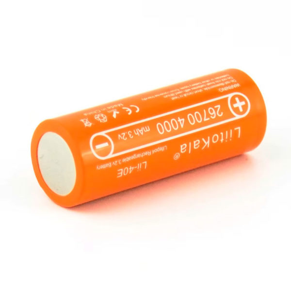 LiitoKala 26700 Lii-40E LiFePO4 4000mAh / 10A