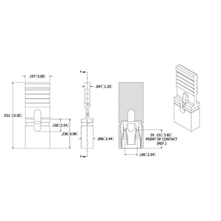 Джампер перемычка удлинённая 2,54 мм - купить в Москве с доставкой по ...