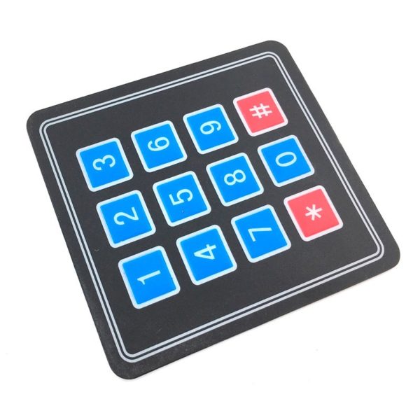 Мембранная клавиатура Matrix Keypad Switch 4x4