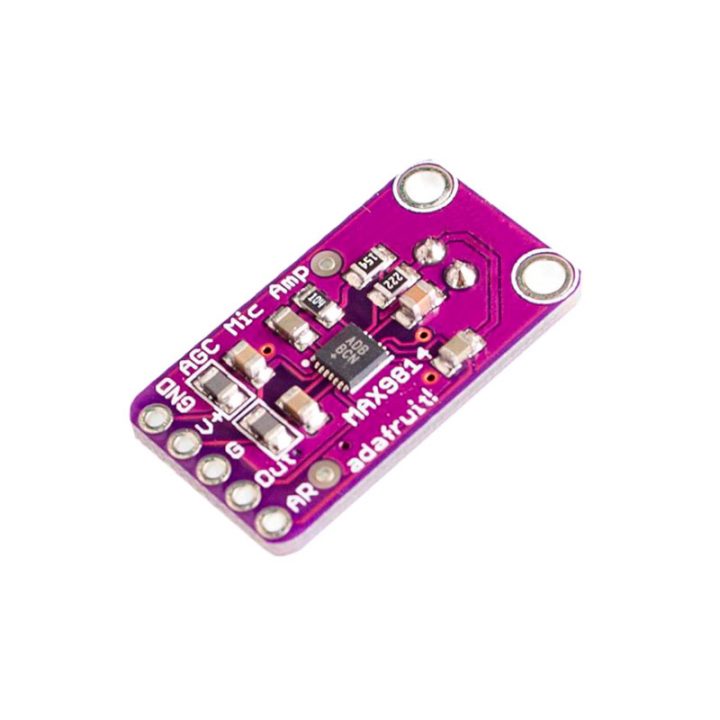 MAX9814 — модуль электретного микрофонного усилителя - купить в Москве ...