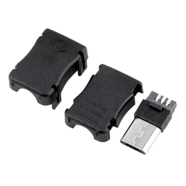 Самосборный Micro-USB разъем с пластиковым кожухом - купить в Москве с ...