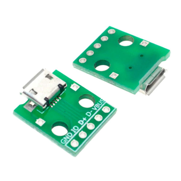 Переходник Micro USB - DIP (5 pin)