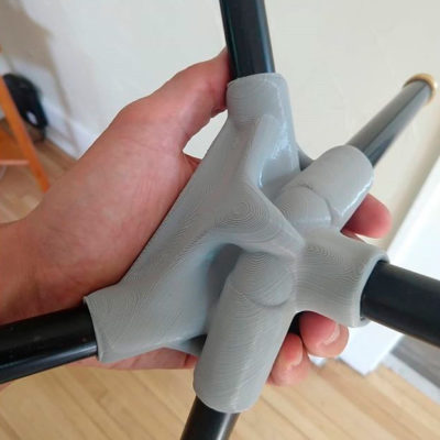 3D печать механизма крепления из PETG пластика на заказ