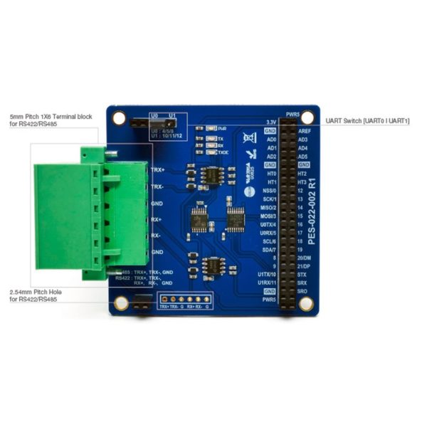 PHPoC Shield RS422/RS485 Board (S-type)