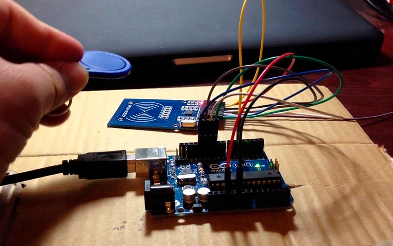 RFID ридер RC522 и Arduino – подключение
