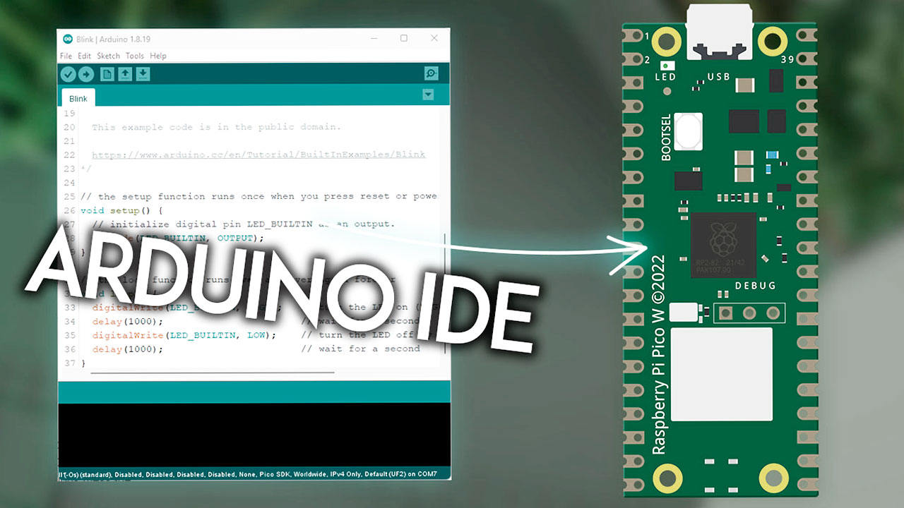 Программирование RP2040 в Arduino IDE: настройка среды