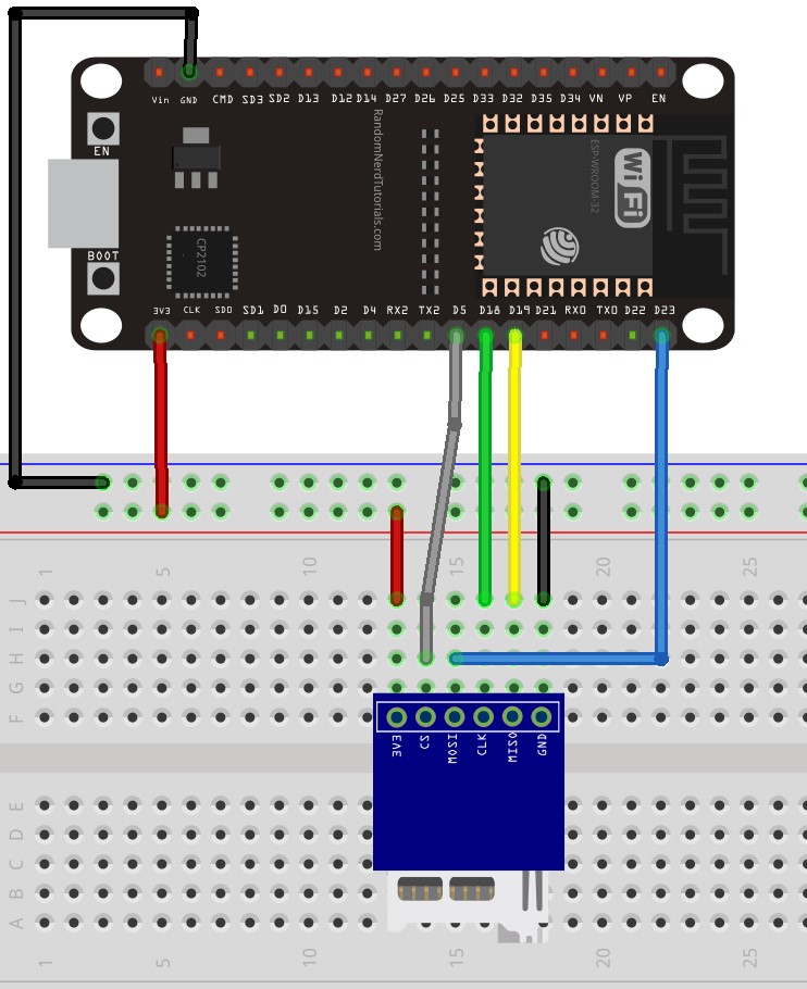 Esp32 sd card схема