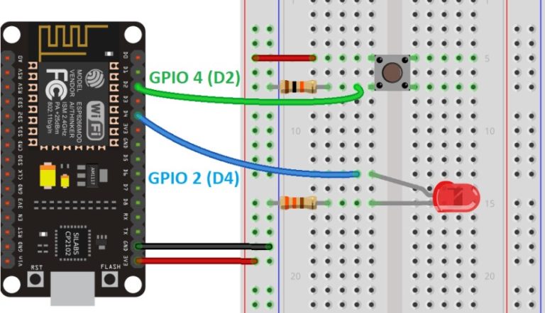 Структурная схема esp32