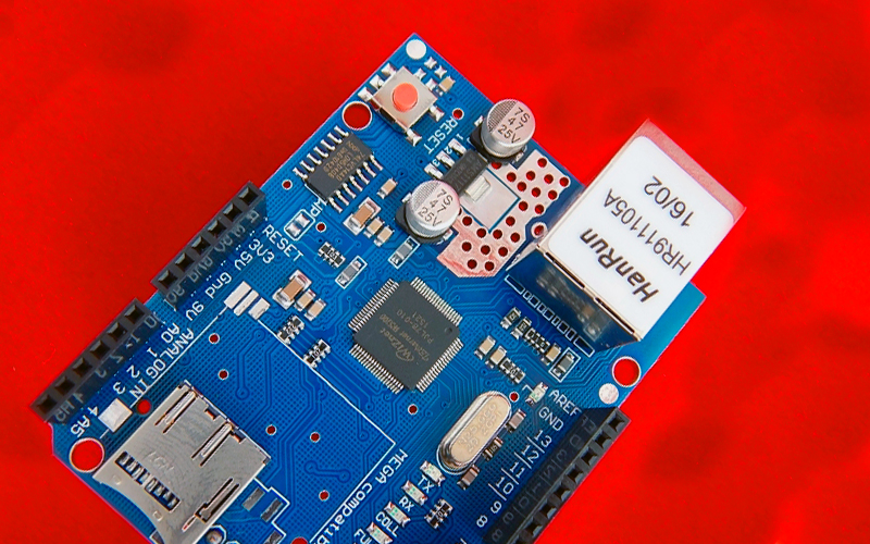 Ethernet shield W5100 – подключение к Arduino