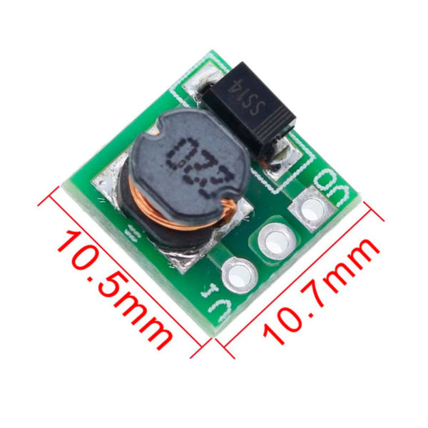 Модуль повышающего преобразователя (от 0,9-5В ~ 5В до 480 мА)