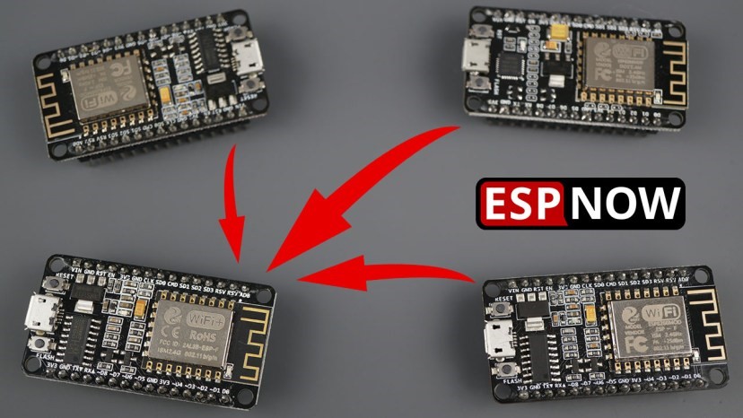 Протокол ESP-NOW и ESP8266: Получение данных с нескольких плат (one-slave-multi-master)