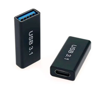USB A (мама) - USB Type-C (мама) переходник USB 3.1