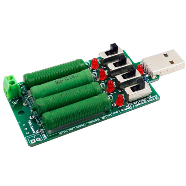 Нагрузочный резистор USB 0,25-4А