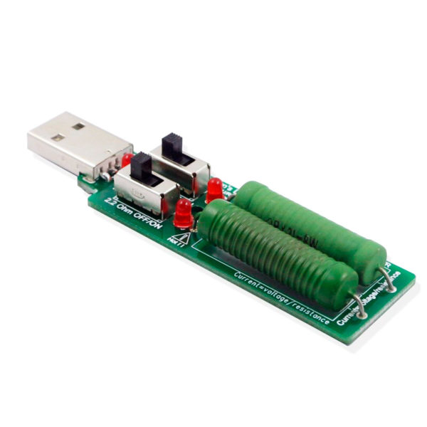 Нагрузочный резистор USB 1/2/3А