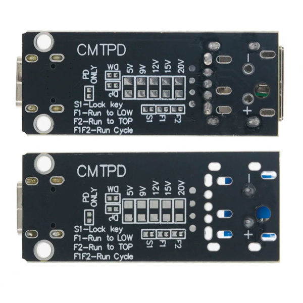 USB Type-C PD/QC триггер (5/12/15/20В, до 100Вт)
