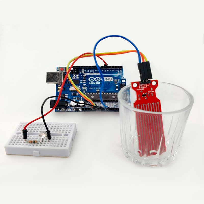 Подключение датчик уровня воды к Arduino: Схема и пример кода