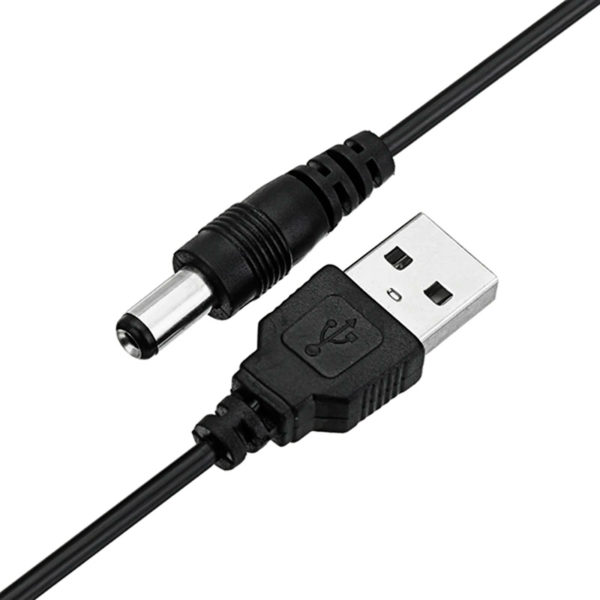 Кабель-переходник USB A Male / DC штекер 5.5×2.1 мм